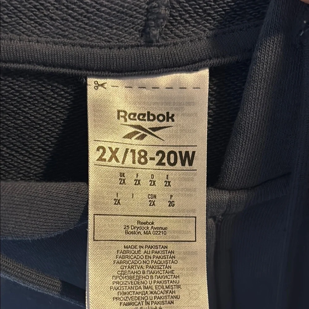 Reebok Navy Full-Zip Womens’s‎ Hoodie